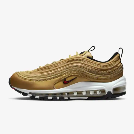 

Женские кроссовки Nike Air Max 97 Golden Bullet (DQ9131-700) Expeditedship, Metallic gold, Nike Women's Air Max 97
