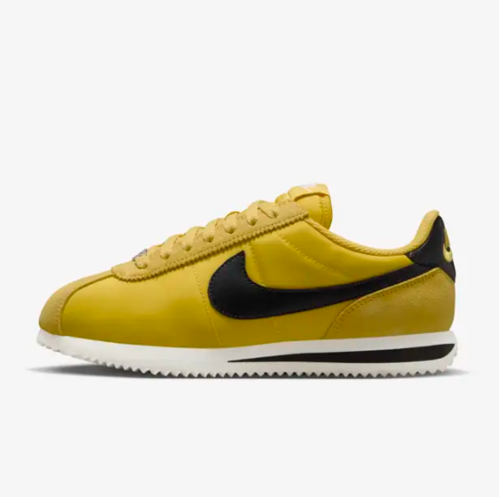 

Женские нейлоновые замшевые туфли Nike Cortez, цвет «Яркая сера» (DZ2795-700), ускоренная доставка, Vivid sulfur, Nike Cortez