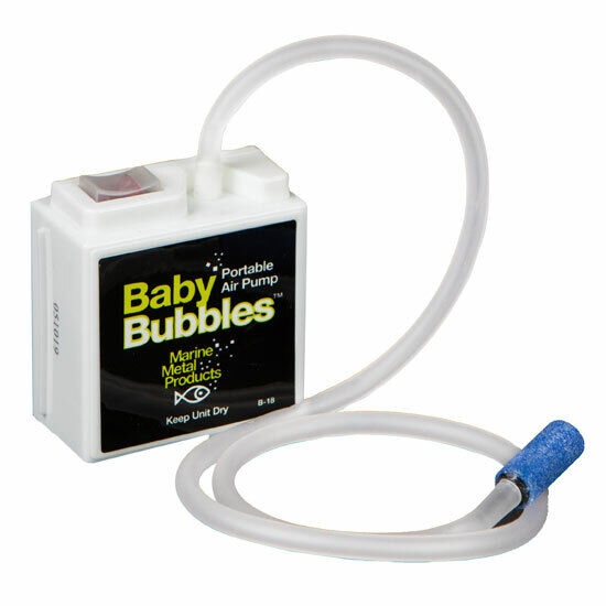 Marine Metal Products B-18 Baby Bubbles Portable Air Pump (Fresh or Saltwater)