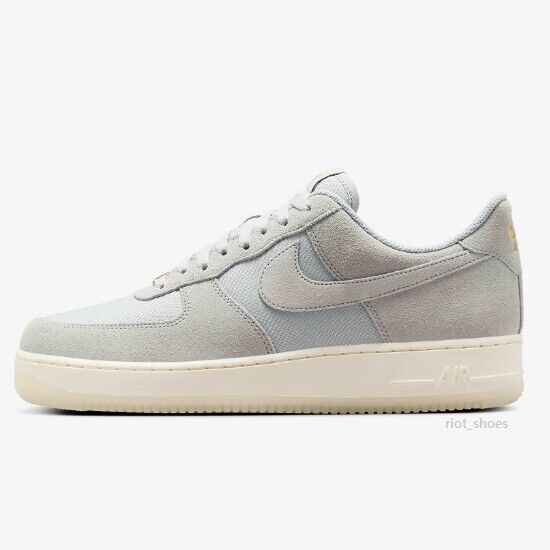 Кроссовки Nike Air Force 1 07 LV8 Светло-дымчато-серые (FZ5222-001) для ускоренной посадки