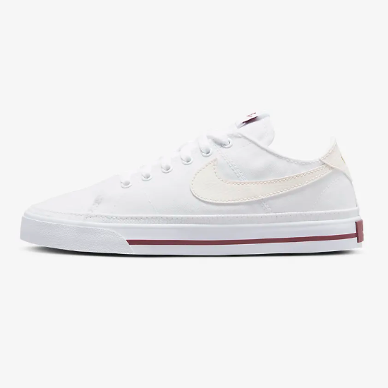 Nike Womens Court Legacy Canvas Shoes «White» (CZ0294-104)Expeditship