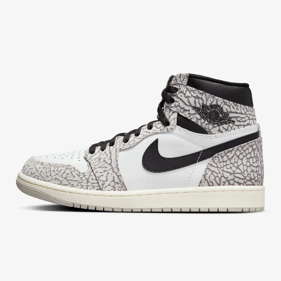 

Nike Air Jordan 1 High OG Shoes White Cement (DZ5485-052) Expeditedship, Белый, Nike Air Jordan 1