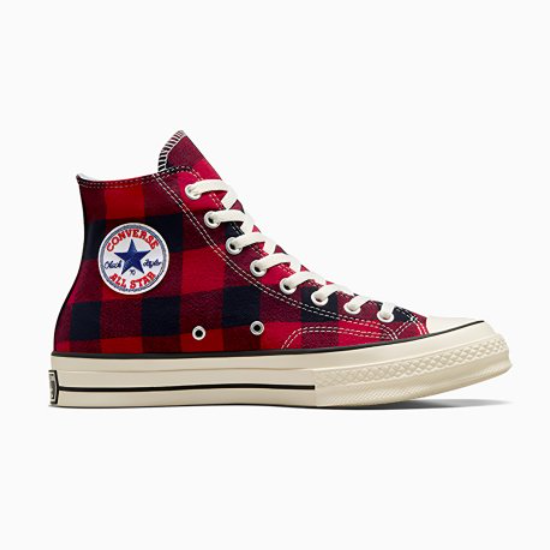 Высокие кеды Converse Chuck 70 из переработанной фланели - A05312C Expeditedship