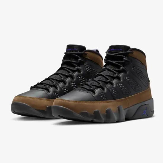JORDAN NIKE AIR JORDAN 9 SHOES 'LIGHT OLIVE' (CT8019-034) EXPEDITEDSHIP