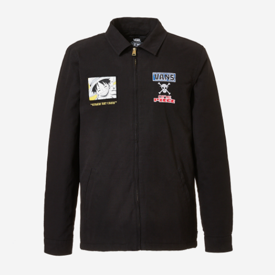 

Куртка Vans X One Piece Station — VN00062QBLK Expeditedship, Черный