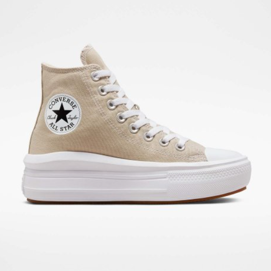 

Кеды Converse Chuck Taylor All Star Move Platform Beach Stone - A04365C, Converse Chuck Taylor All Star