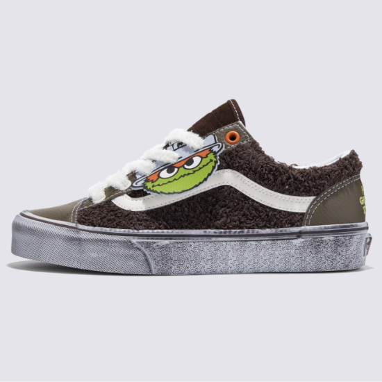 

Обувь VANS X SESAME STREET Style 36 — VN0A54F6YJ7 Expeditedship, Черный, VANS X SESAME STREET Style 36