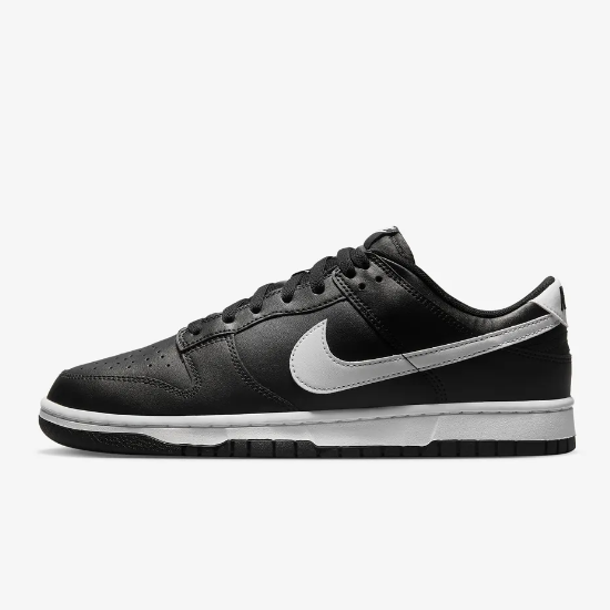 

Nike Dunk Low Retro Shoes Black Panda 2.0 (DV0831-002) Expeditedship, Черный, Nike Dunk Retro Low