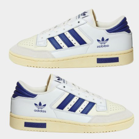 Adidas Centennial 85 Низкие кожаные туфли «Белый/Серый» — GX2213 Expeditedship