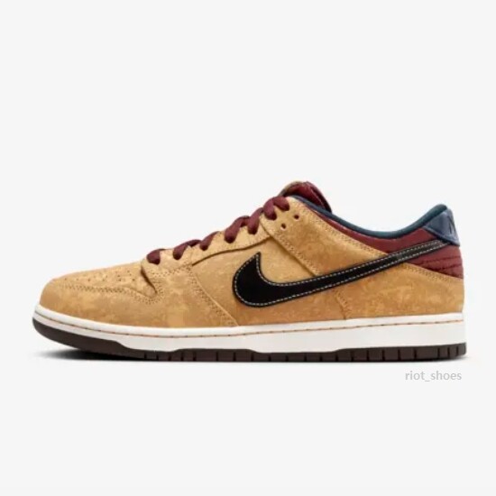 Кроссовки Nike SB Dunk Low Pro Celestial Gold & Dark Team Red (FZ1278-200) доставлены в кратчайшие сроки