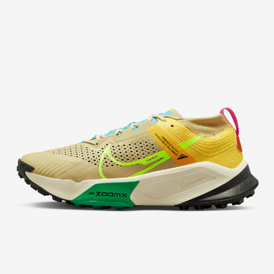 

Мужские кроссовки для трейлраннинга Nike ZoomX Zegama Team Gold (DH0623-700), Золотой, Nike ZoomX Zegama