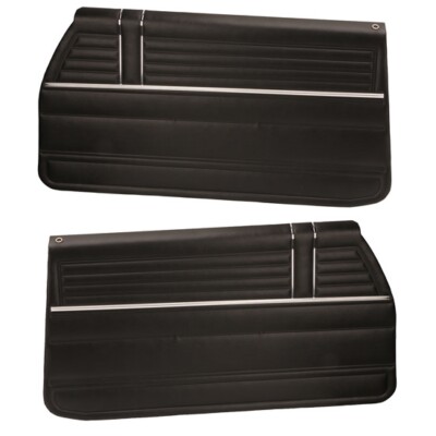 PUI PD310 Front Interior Door Panels, 1968 Chevelle, Pair
