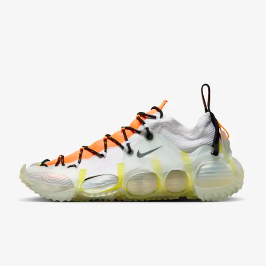 Nike ISPA Link Axis Shoes 'White Total Orange & Sonic Yellow
