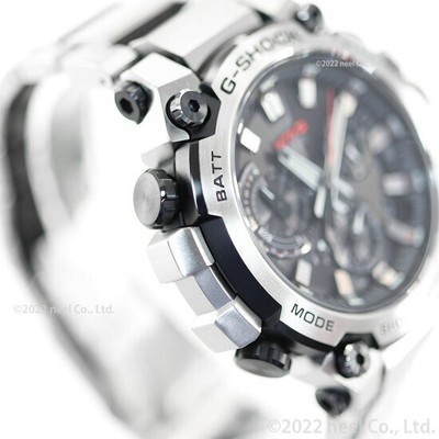 Pre-owned Casio G-shock Mtg-b3000d-1ajf Silver Bluetooth Solar Men's Watch With Box