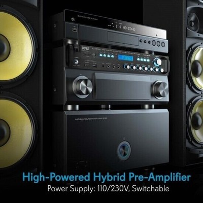 Pyle P3201BT Multi Channel Bluetooth Preamplifier Receiver, Pro Audio, 3000 Watt