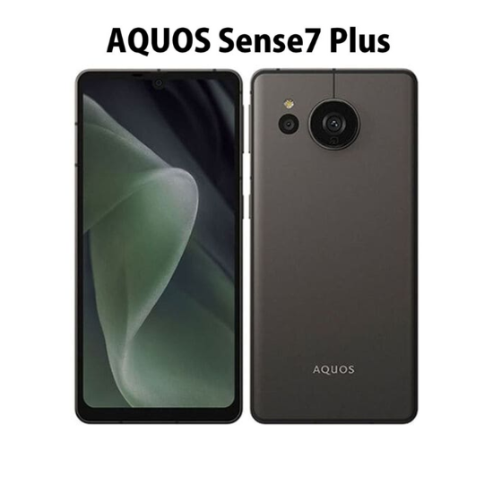 AQUOS - 新品SHARP AQUOS sense7 plus SHARP AQUOS sense7 Plus 5G Black Android SmartPhone Unlocked