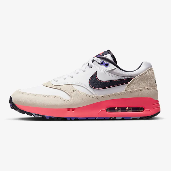 

Кроссовки для гольфа Nike Air Max 1 86 OG G NRG Periwinkle (DX8437-106) Expeditedship, Белый, Nike Air Max 1