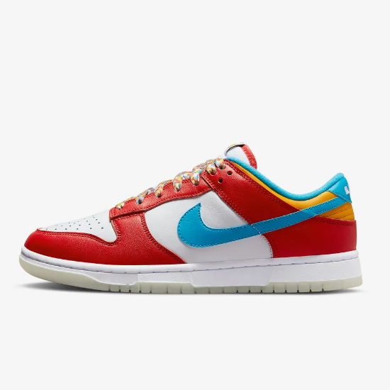 Кроссовки Nike Dunk Low QS X LeBron James Fruity Pebbles (DH8009-600)