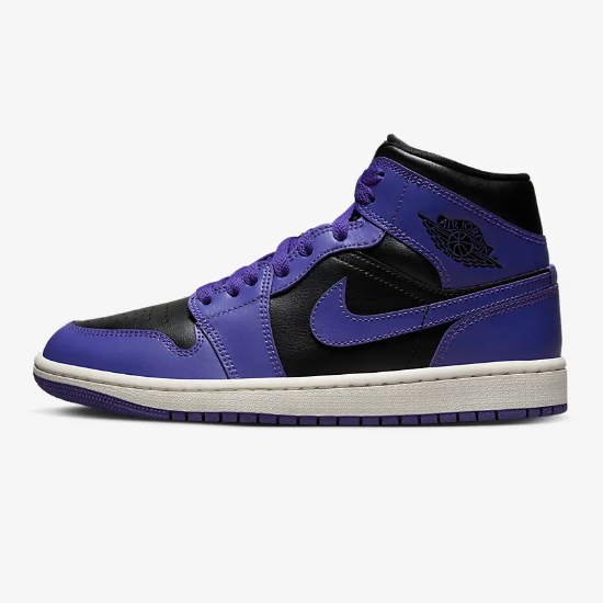 

Женские кроссовки Nike Air Jordan 1 Mid Retro Dark Concord (BQ6472-051), Nike Women's Air Jordan 1 Mid
