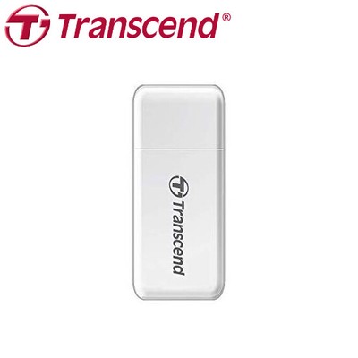 Transcend TS-RDF5W USB 3.1 SDHC / SDXC / microSDHC / SDXC Card Reader (White)