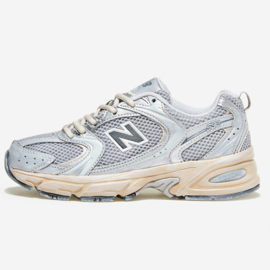 

Кроссовки New Balance 530 Shoes, серебристые — MR530VS Expeditedship, Серебряный, New Balance 530