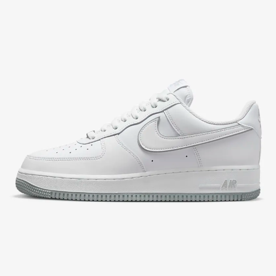 Низкие кроссовки Nike Air Force 1 07, белые/серые (DV0788-100), Expeditedship