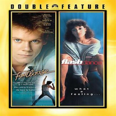 Footloose / Flashdance (Double Feature) - DVD -  Very Good - John Lithgow,Lori S