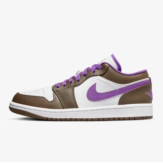 Низкие кроссовки Nike Air Jordan 1 Palomino Wild Berry (553558-215) Expeditedship