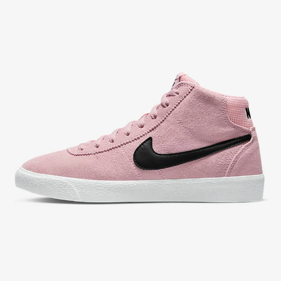 

Женские кроссовки для скейтбординга Nike SB Bruin High (DR0126-600) Expeditedship, Medium soft pink, Nike SB Bruin