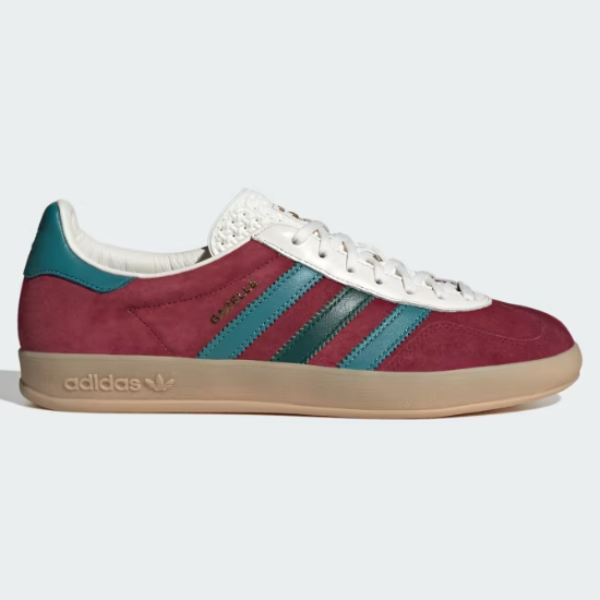 

Кроссовки Adidas Gazelle Indoor Originals «Бордовый/Жевательная резинка» — IG4996 Expeditedship, Burgundy, adidas Gazelle