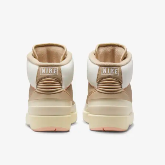 Pre-owned Nike Women's Air Jordan 2 Muslin Shoes 'sunset Haze' (dx4400-118) Expeditedship