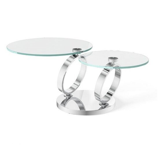 Glass Swivel Coffee Table for sale in UK View 28 ads