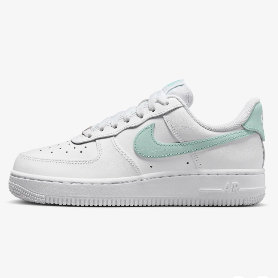 

Женские кроссовки Nike Air Force 1 07 FlyEase White/Jade Ice (DX5883-101), Белый, Nike Air Force 1
