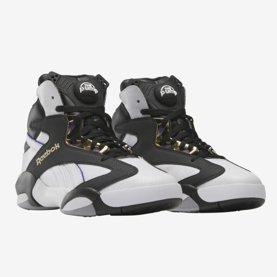 Pre-owned Reebok Shaq Attaq Basketball Shoes 'black&white' - Id2522 Expeditedship