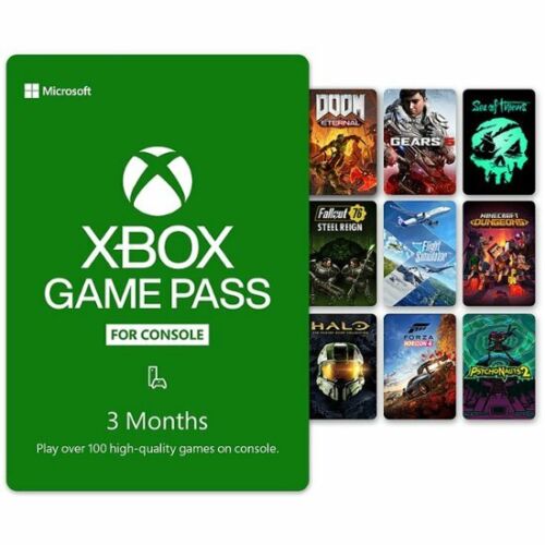 Xbox Game Pass - 3 Month Membership  - For Console [Code] Digital Code