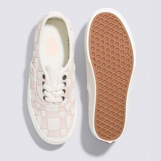 Vans Woven Checker Authentic Stackedform Shoes Light Pink - VN0A5KXXYL7