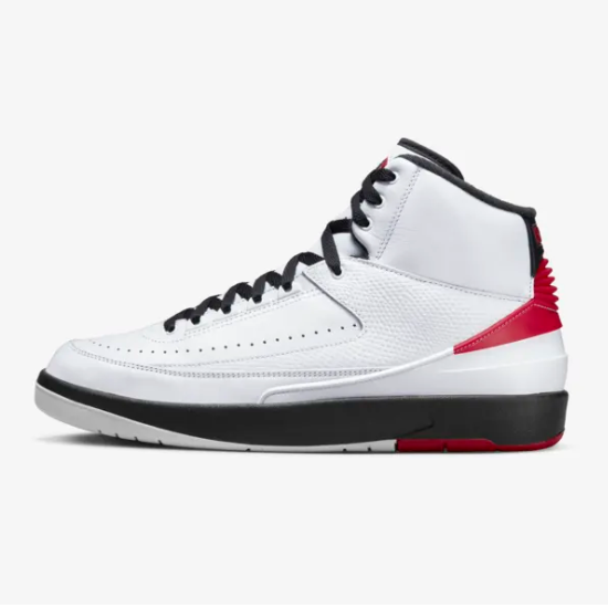 

Nike Air Jordan 2 OG Shoes «Чикаго» (DX2454-106) Expeditedship, White / varsity red, Nike Air Jordan 2