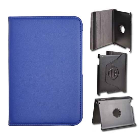 BORSA CUSTODIA BOOK CASE ROTATED per SAMSUNG GALAXY TAB 2 7.0 P3100 BLU