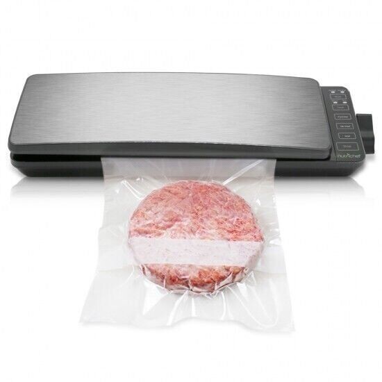 Nutrichef Electric Air Sealing Preserver System with Reusable Vacuum Food