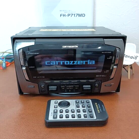 Pioneer Carrozzeria FH-P717MD 2DIN Car audio CD/MD DSP EQ Pioneer Carrozzeria FH-P717MD 2DIN Car audio CD/MD DSP EQ