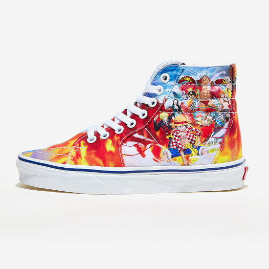 

Кроссовки Vans X One Piece SK8 HI -quot;Punk Hazard-quot; — VN0007NS448, Multicolor, VANS Sk8-Hi