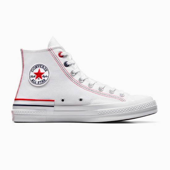 

Кроссовки Converse Chuck 70 Hi Retro Denim White - A06853C Expeditedship, Белый, Converse Chuck 70