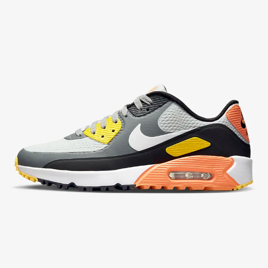 

Обувь для гольфа Nike Air Max 90 Smoke Grey (CU9978-012) Expeditedship, Серый, Nike Air Max 90