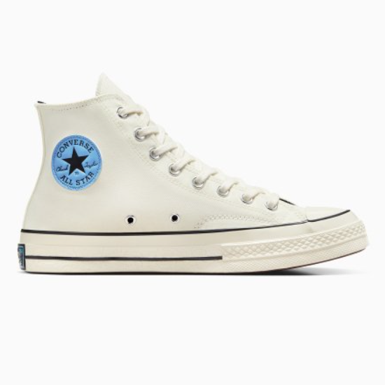 Высокие винтажные туфли с цветочным принтом Converse Chuck 70, цвет 