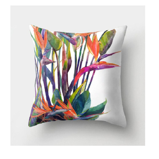 1Pcs Cushion Cover plant printing for home décor gift pillow