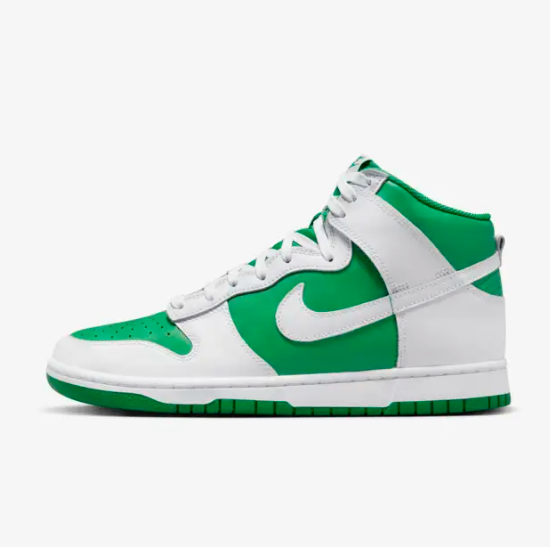 

Nike Dunk High Retro Shoes Stadium Green - White (DV0829-300) Expeditedship, Зеленый, Nike Dunk High