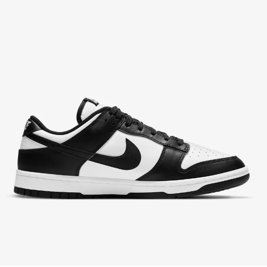 Preowned Nike Dunk Low Retro Shoes "white Black Panda" (men,women,gs