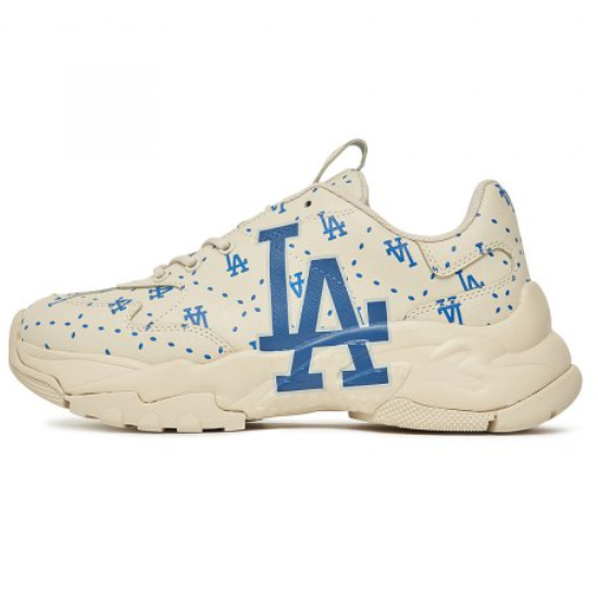 

Туфли MLB Big Ball из массивной сафьяновой монограммы - LA Dodgers (3ASHMS13N-07IVS), Цвет слоновой кости, MLB Big Ball Chunky Saffiano Monogram