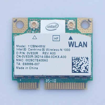 Dell Alienware M14x Intel Centrino Wireless N 1000 Bgn 112bnhmw 0v0r Wifi Card Ebay