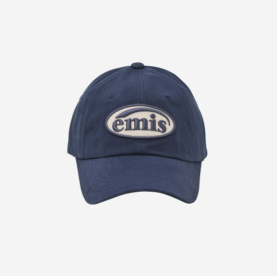 CORDUROY TWO-TONE BALL CAP-BLUE - EMIS